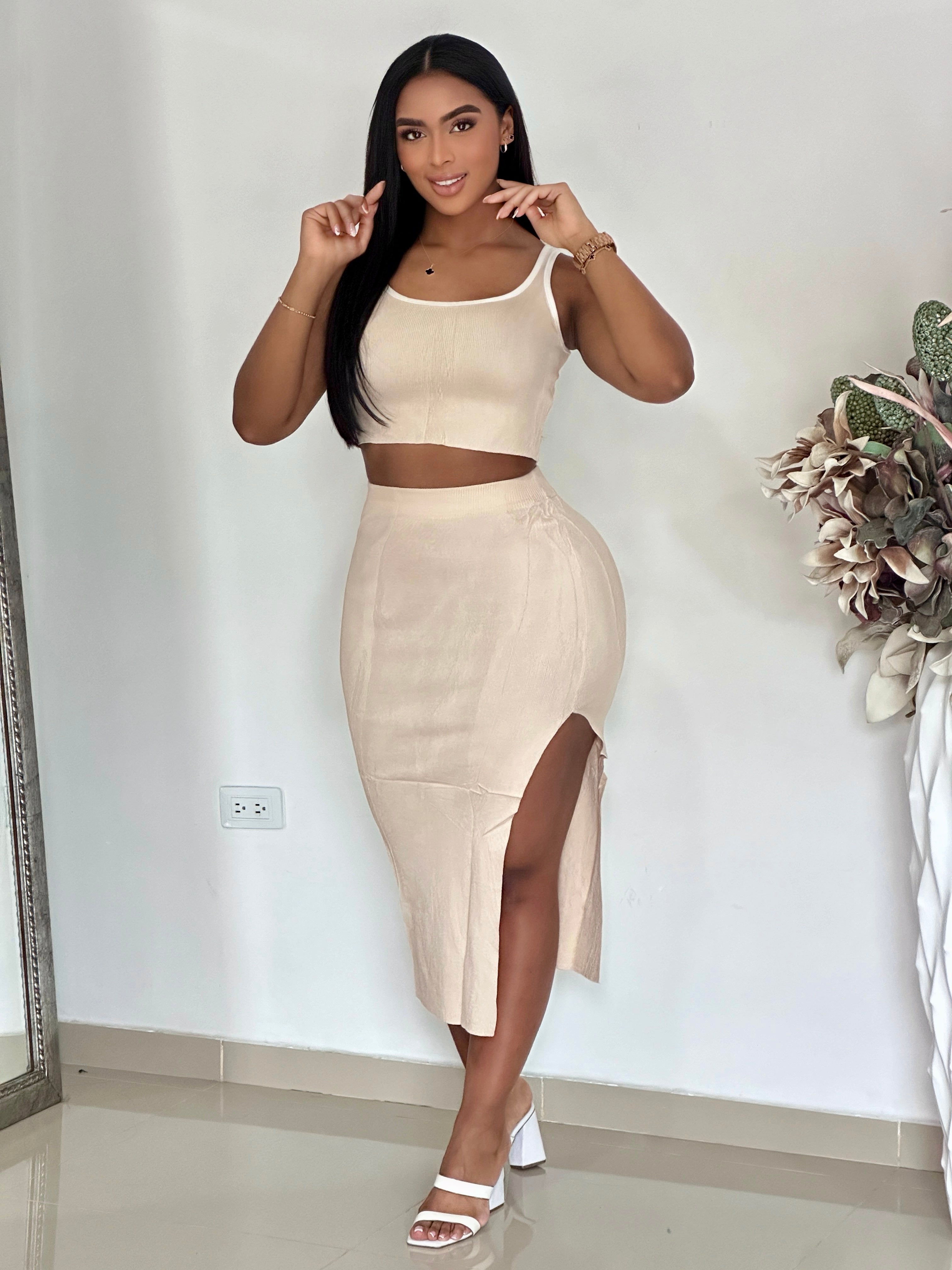 CONJUNTO HILO SIZA RAYA BLANCA - MZ5286